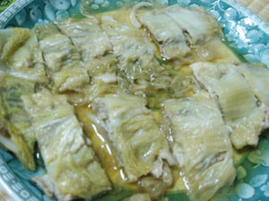 濃い目の味つけでゴハンが恋しい